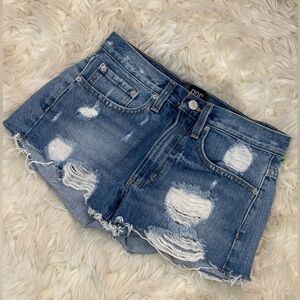 BDG Distressed Blue Denim Women Shorts Sz. 0/24